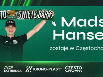 Mads Hansen zostaje we Włókniarzu! Duńczyk przedłużył kontrakt na sezon 2026