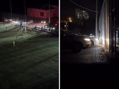Blackout na Ukrainie. Oto jak rodzice pomogli dzieciom na treningu