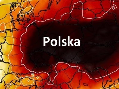 Polska cała na czarno. To zdarza się wyjątkowo rzadko