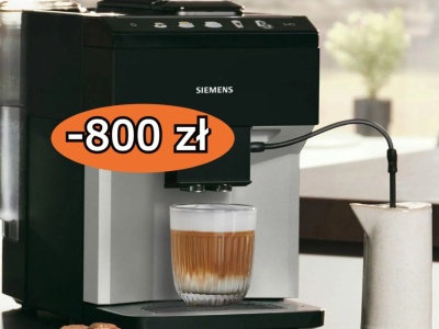 Ekspres Siemens po rabatach za 1105 zł, a dopiero co był za 1919 zł