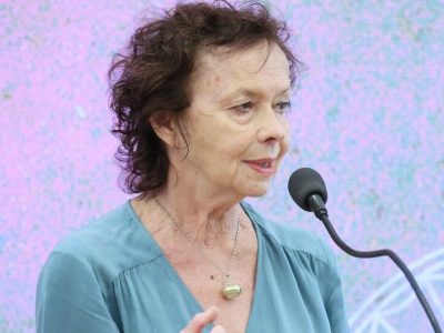 Joanna Szczepkowska w Ukrainie. 