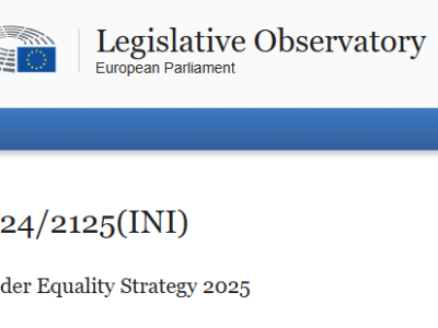 Równość płci, ale tylko dla kobiet