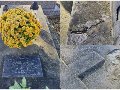 Był społecznikiem i filantropem. Tak wygląda jego grób. Mieszkańcy chcą go odnowić