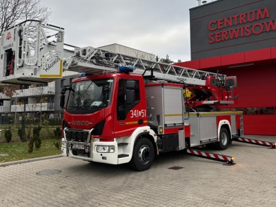 Nowa drabina Magirusa dla strażaków z Białej Podlaskiej