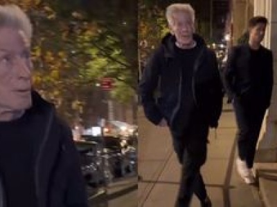 Calvin Klein STRACIŁ RÓWNOWAGĘ na spacerze z młodszym o 45 lat ukochanym. Partner nawet na niego nie spojrzał: 