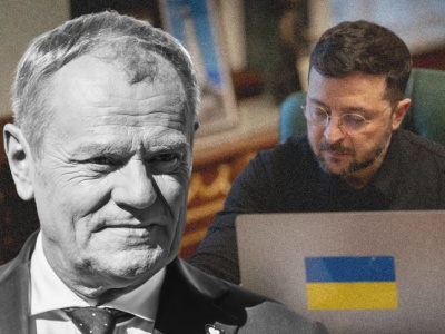 Zełenski po rozmowie z Tuskiem. Na plan Trumpa ich reakcja jest jasna