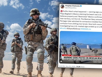 Kuriozalna pomyłka amerykańskich żołnierzy. Zrobili to w Meksyku