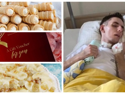 Vouchery, słodkości i rękodzieło — trwają licytacje na leczenie Dawida