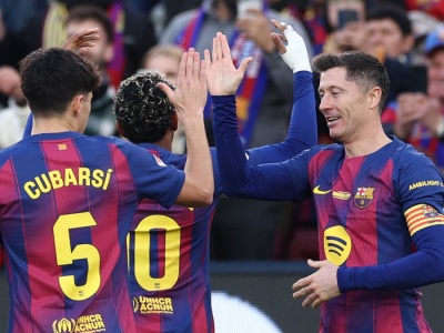 Gol Lewandowskiego, koncert Barcelony! Efektowny triumf po powrocie