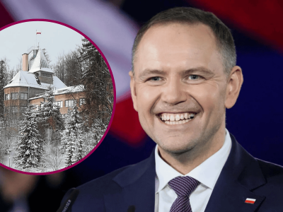 To tu Nawroccy spędzą zimowy urlop. Spektakularna rezydencja