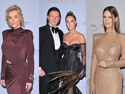 Gwiazdy zachwyciły podczas Balu Fundacji TVN. Rozenek i Wojciechowska przyciągały spojrzenia