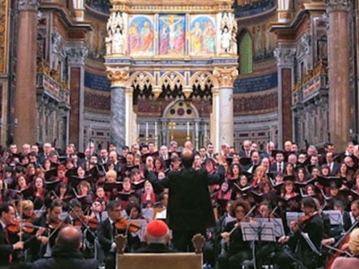 Chór diecezji rzymskiej: od bazyliki św. Cecylii na cały świat