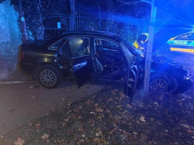 Pościg za Audi! W aucie dwóch obywateli Ukrainy. Jeden jest nietrzeźwy