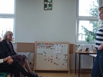 Joanna Jodełka gościem  biblioteki w Liskowie