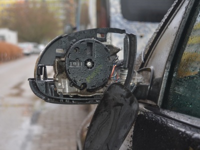 Zatrzymany wandal niszczący lusterka samochodowe