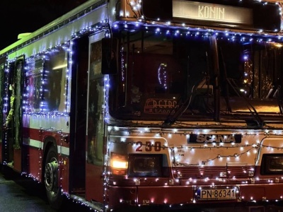 Magiczny Autobus Świętego Mikołaja wyjedzie na ulice Konina i powiatu