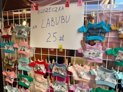 Nowy hit wrocławskiego jarmarku. To ubranka dla... Labubu!