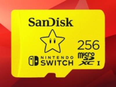 Karta pamięci SanDisk 256 GB do Switcha za 65,99 zł (wcześniej 119,99 zł) w Amazon PL