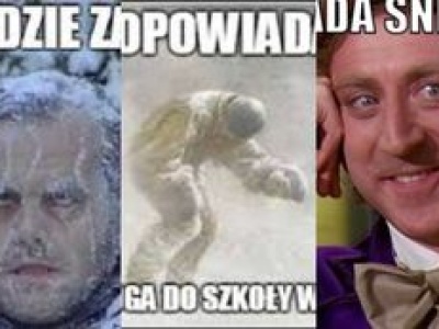 Najlepsze MEMY o śniegu. Rozgrzej się dawką dobrego humoru
