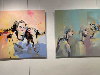 Ludzkie odczucia na barwnych, dynamicznych obrazach w sandomierskiej BWA