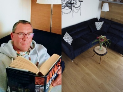 Pomaga innym, ale u siebie też jest złotą rączką. Darek Stolarz w swoim mieszkaniu wyczarował cuda