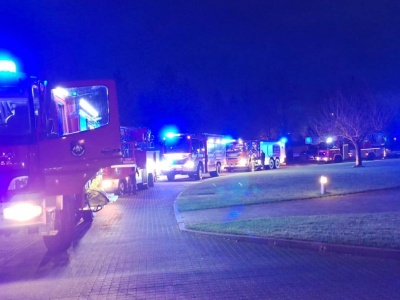 Zadymienie w hotelu we Wronkach