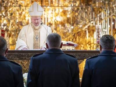 Pomorscy policjanci modlili się w Gdańsku za kolegów, którzy zginęli na służbie