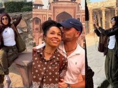 Omenaa Mensah i Rafał Brzoska eksplorują Indie. Fajnie się bawią? (ZDJĘCIA)