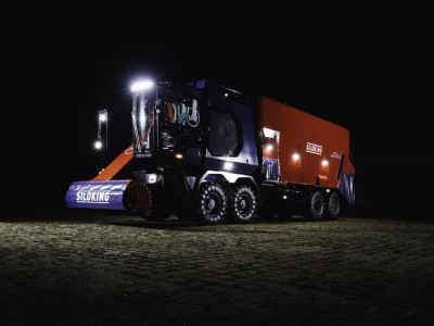 Wóz paszowy dla dużych gospodarstw. Jednorazowo nakarmi ponad 300 krów!