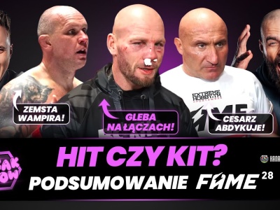 „Gleba” zabrał głos po gali FAME 28. Taką odniósł kontuzję. „Dużo krwii”