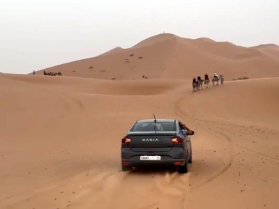 Dacia Logan pokonuje pustynię, Toyota zawstydzona