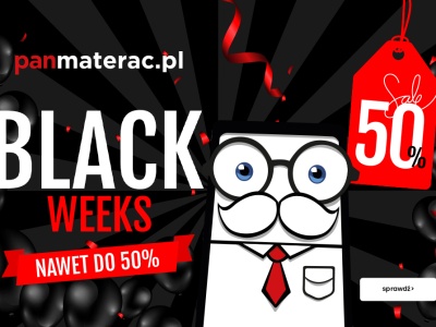 Black Friday w salonach Pan Materac – rabaty do 50%!