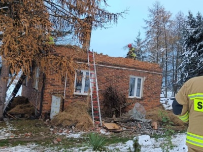 Dramat pod Przeworskiem. Żywioł w jednej chwili zamienił dom w ruinę