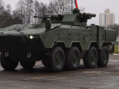 Białoruś kończy z Rosją. Wprowadza do służby własny BTR-V2