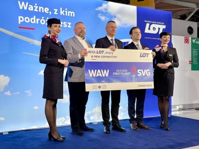 LOT poleciał do Stavanger