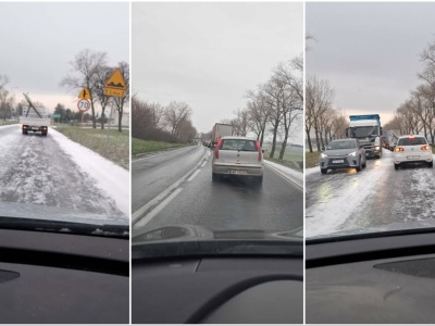 Zimowa aura dała się we znaki. Policjanci apelują o ostrożność na drogach