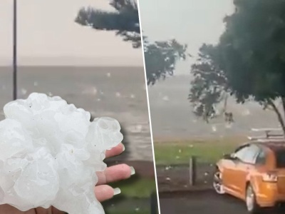 Z nieba spadły gigantyczne kule lodu. To jeszcze nie koniec