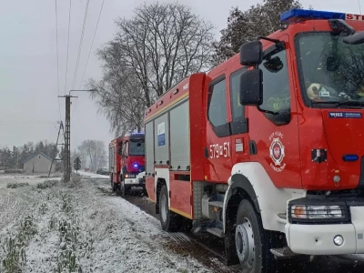 Zadymienie i zwłoki kobiety w domu jednorodzinnym