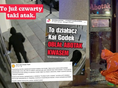 Warszawa: ojciec i syn usłyszeli zarzuty za oblanie kwasem kliniki aborcyjnej