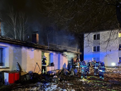 Tragiczny pożar w Pszczynie. Burmistrz: Niestety nie mam dobrych wieści