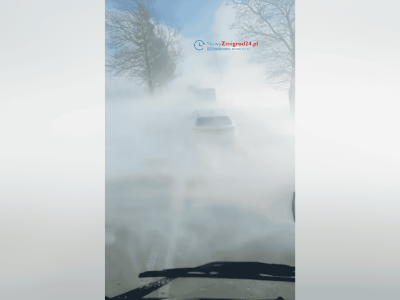 Atak zimy. Strażacy ratują kierowców z zasypanych aut