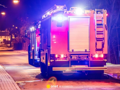 Pożar hotelu w Olsztynie. Goście i personel zostali ewakuowani przez straż