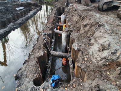 Trwa budowa mostu w Szczecinie