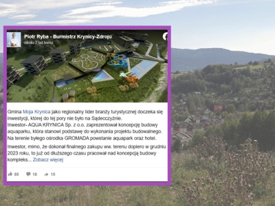 Zapowiedziano aquapark ze stokiem narciarskim na dachu. Polskie góry zyskają unikalną atrakcję