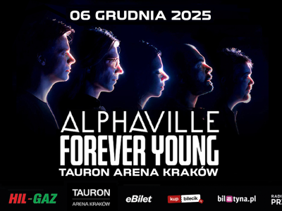 FOREVER YOUNG – ALPHAVILLE w Krakowie. Podróż w czasie do złotych lat 80-tych!