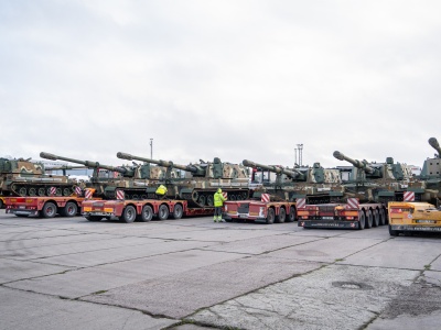 Estonia odebrała kolejne koreańskie haubice K9 Kõu