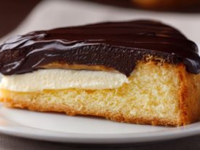 Bostońskie ciasto z kremem. Jest łatwe, a robi ogromne wrażenie