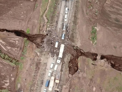 Kontynent się rozpada. Pęknięcie cały czas rośnie