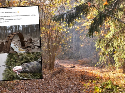 Leśnik pokazał, co znalazł w lesie. Ostrzega. 