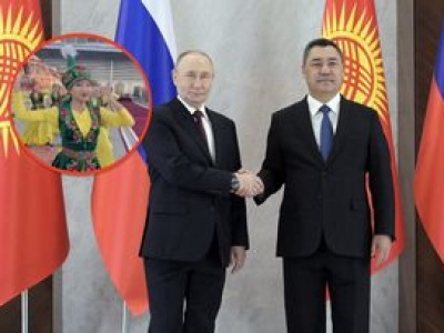 Putin witany jak król. Kirgistan hucznie świętuje wizytę rosyjskiego lidera